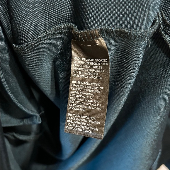 Chico's Travelers Dark Teal Long Sleeve Tunic Top - Picture 3 of 3